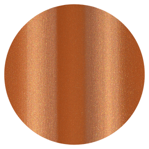 close up circle of copper material