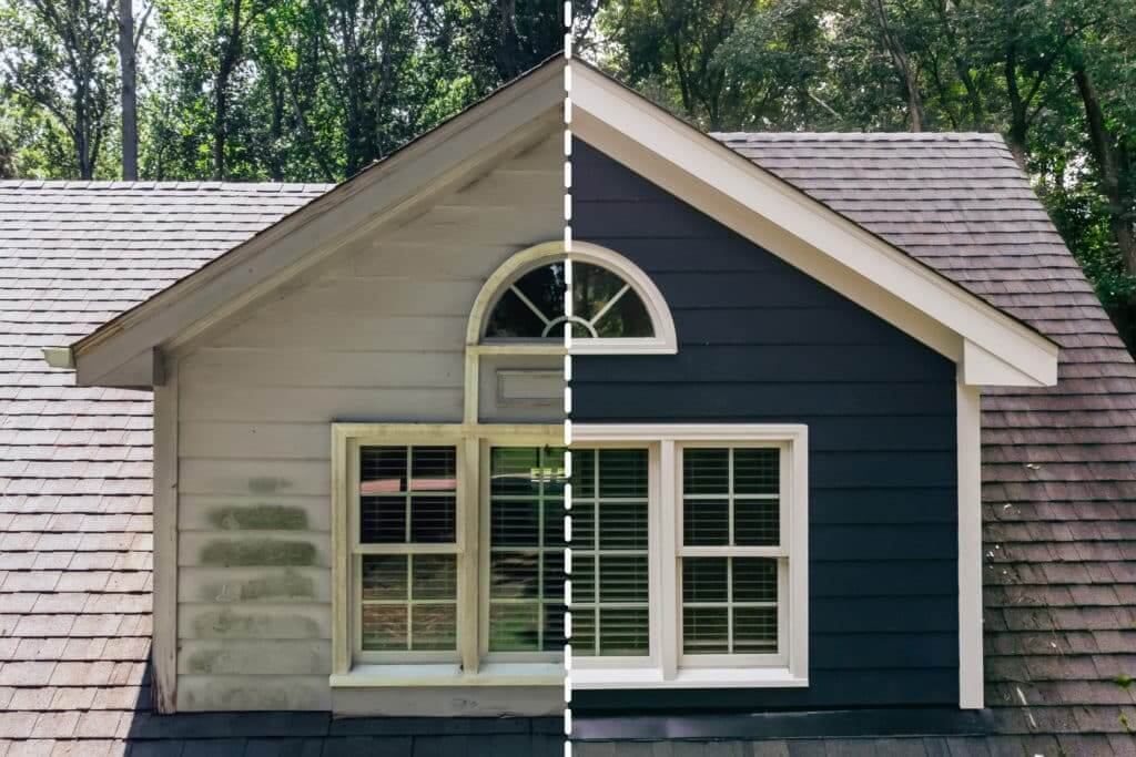 Home Transformation with new siding by Home Exteriors by Baker.