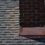 Gray brown shingle roof