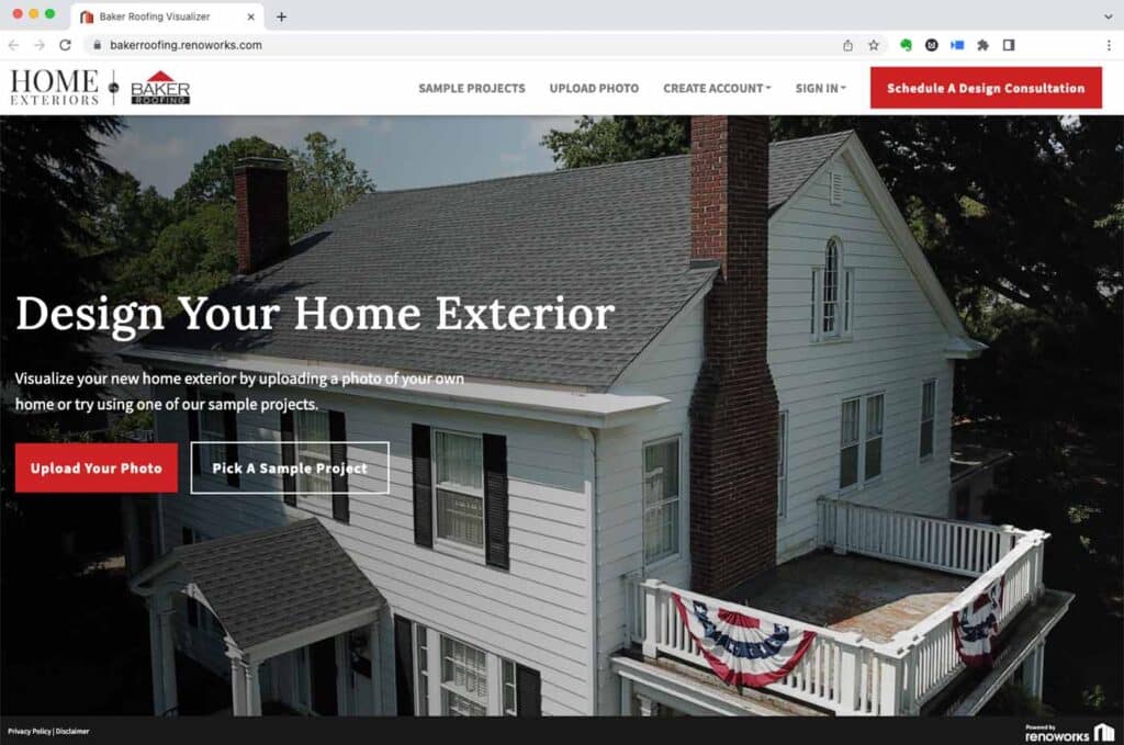 advanced visualizer for home exterior design