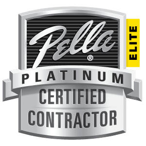 Pella Platinum Elite Certified Contractor
