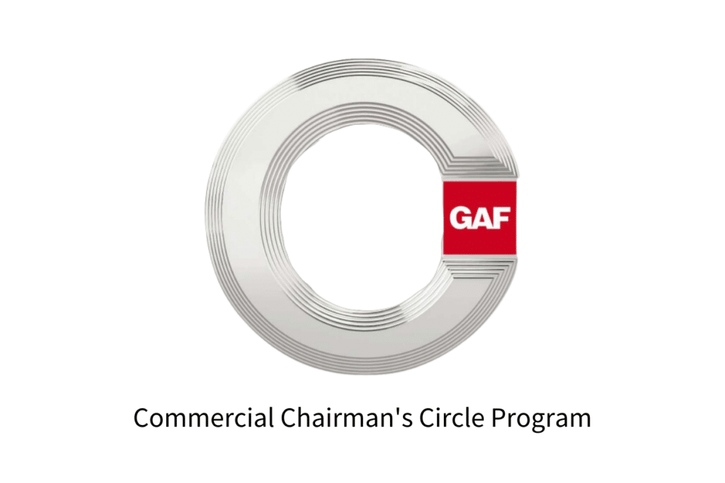 GAF chairmans circle qualification logo