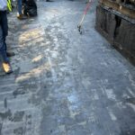 Roof repair after fire damage