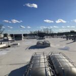Commercial property roof repair