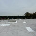 Roof repair, White EPDM roof
