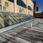 Flashing installation at church