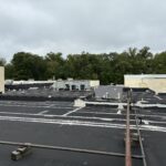 Roof repairs at community center
