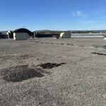 Membrane replacement at shopping mall