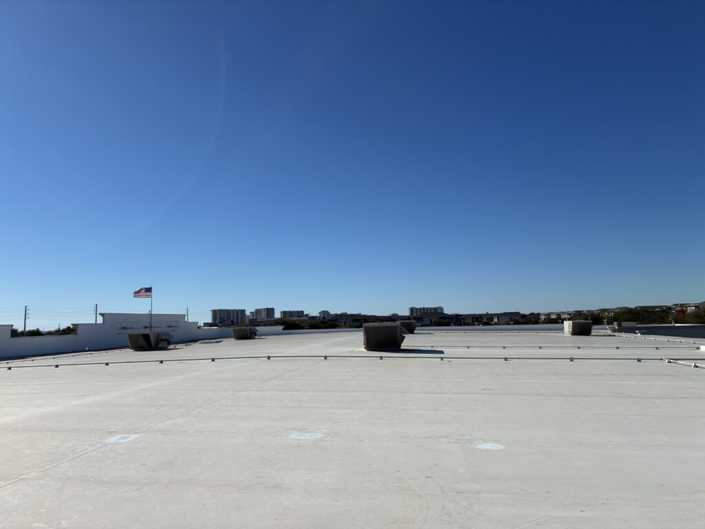 Roof repair at home improvement store