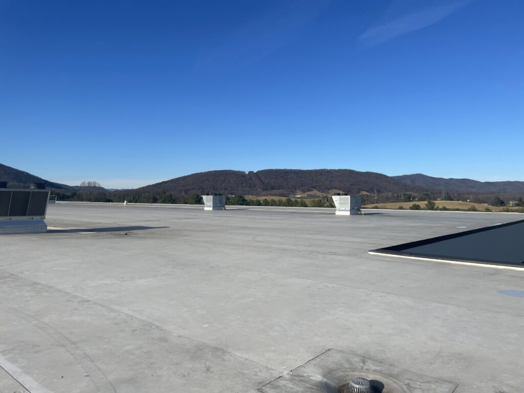 Manufacturing building roof repair