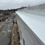 Edge metal replacement on government building