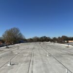 Roof repairs at school