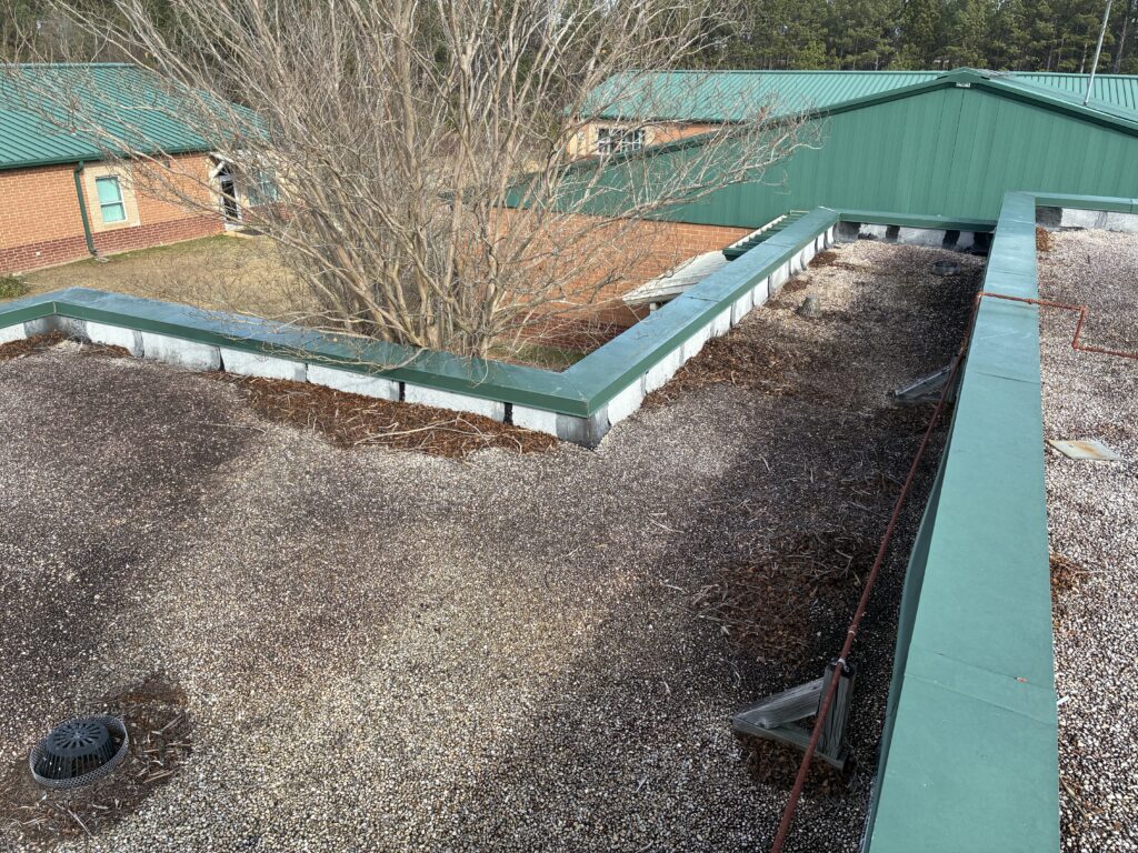 School roof repair