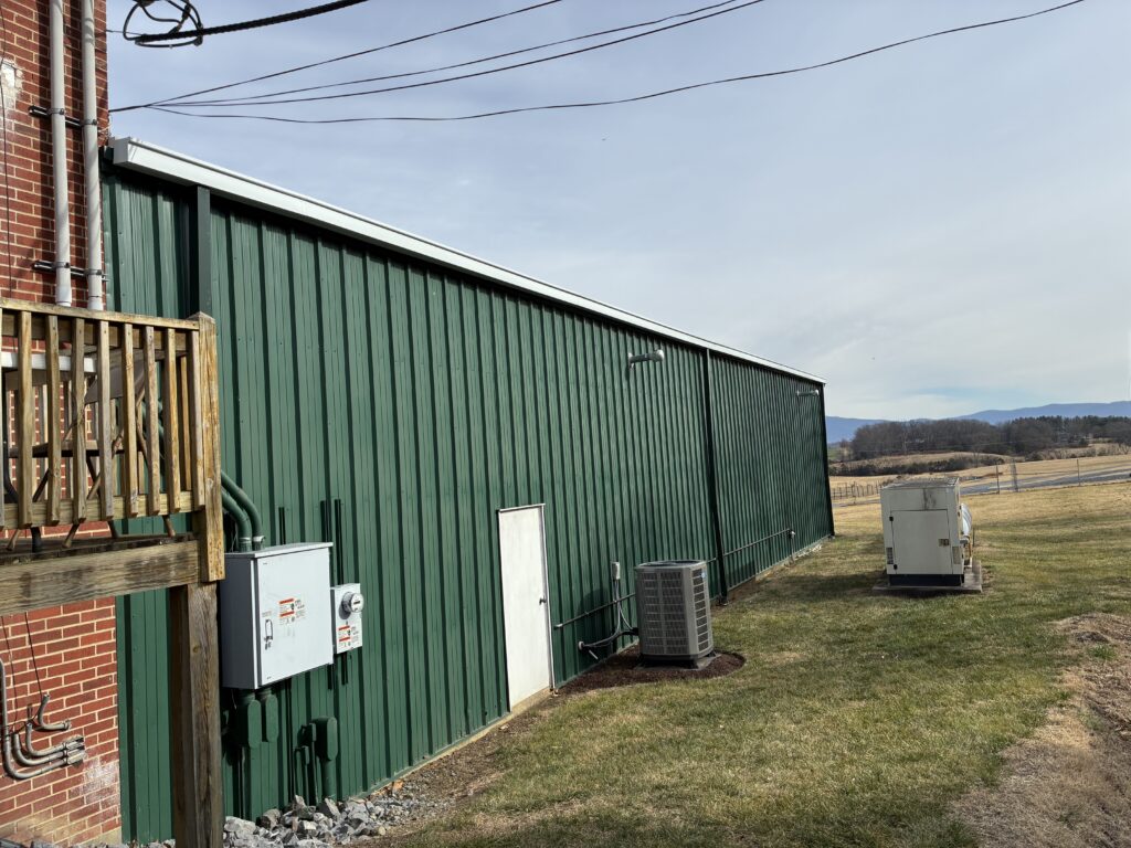 Fire department gutter replacement