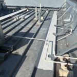 Commercial property metal roof restoration