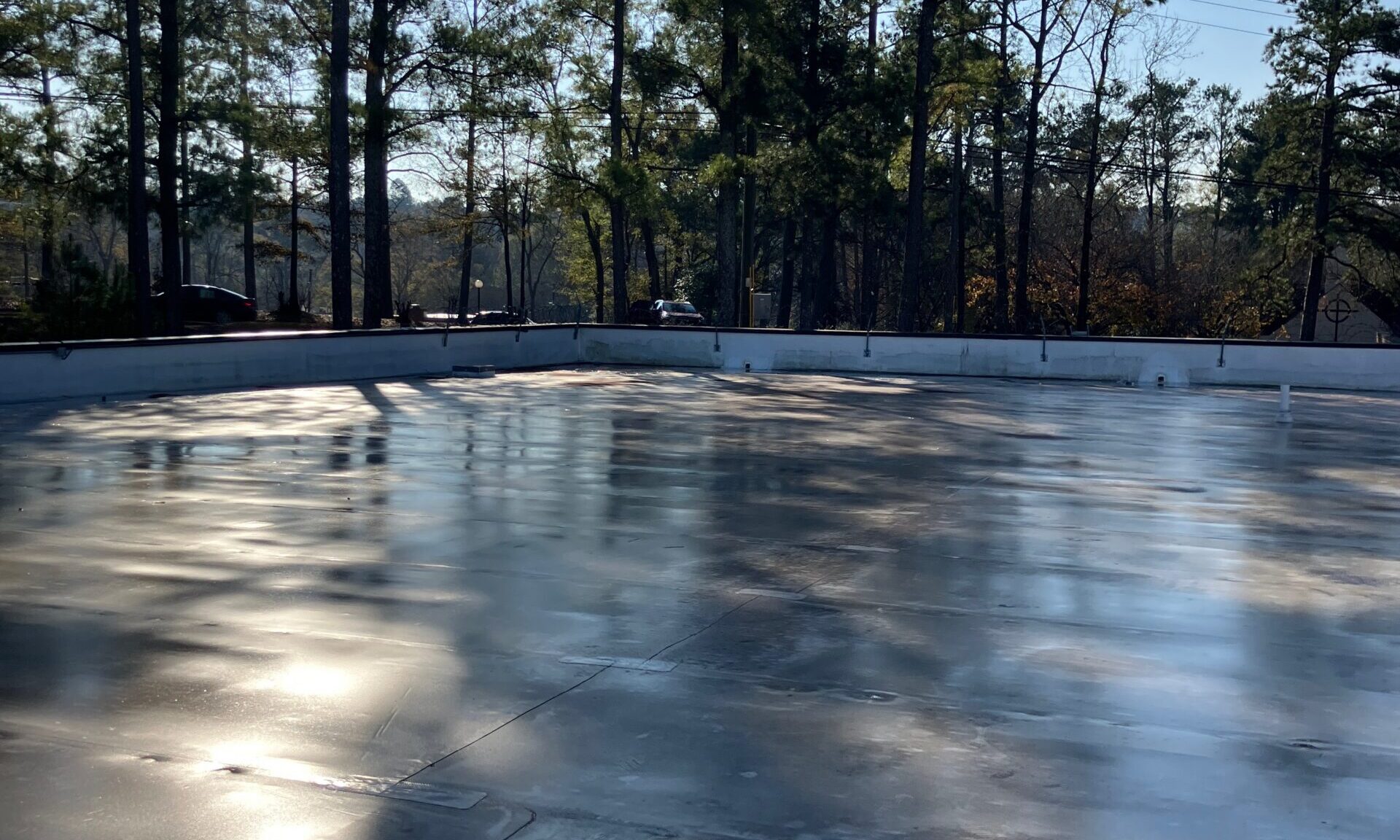 Storage facility roof repair