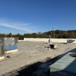 Roof repair of grocery store