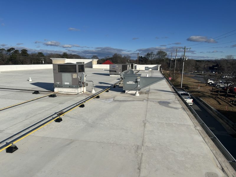 Single ply roof repair