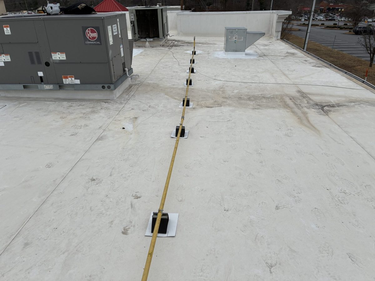 single ply roof repair