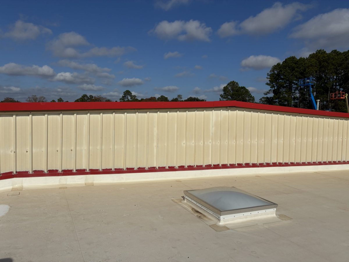 single ply roof repair