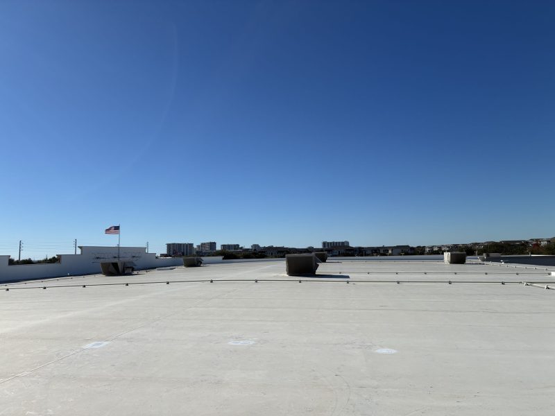 single ply roof repair