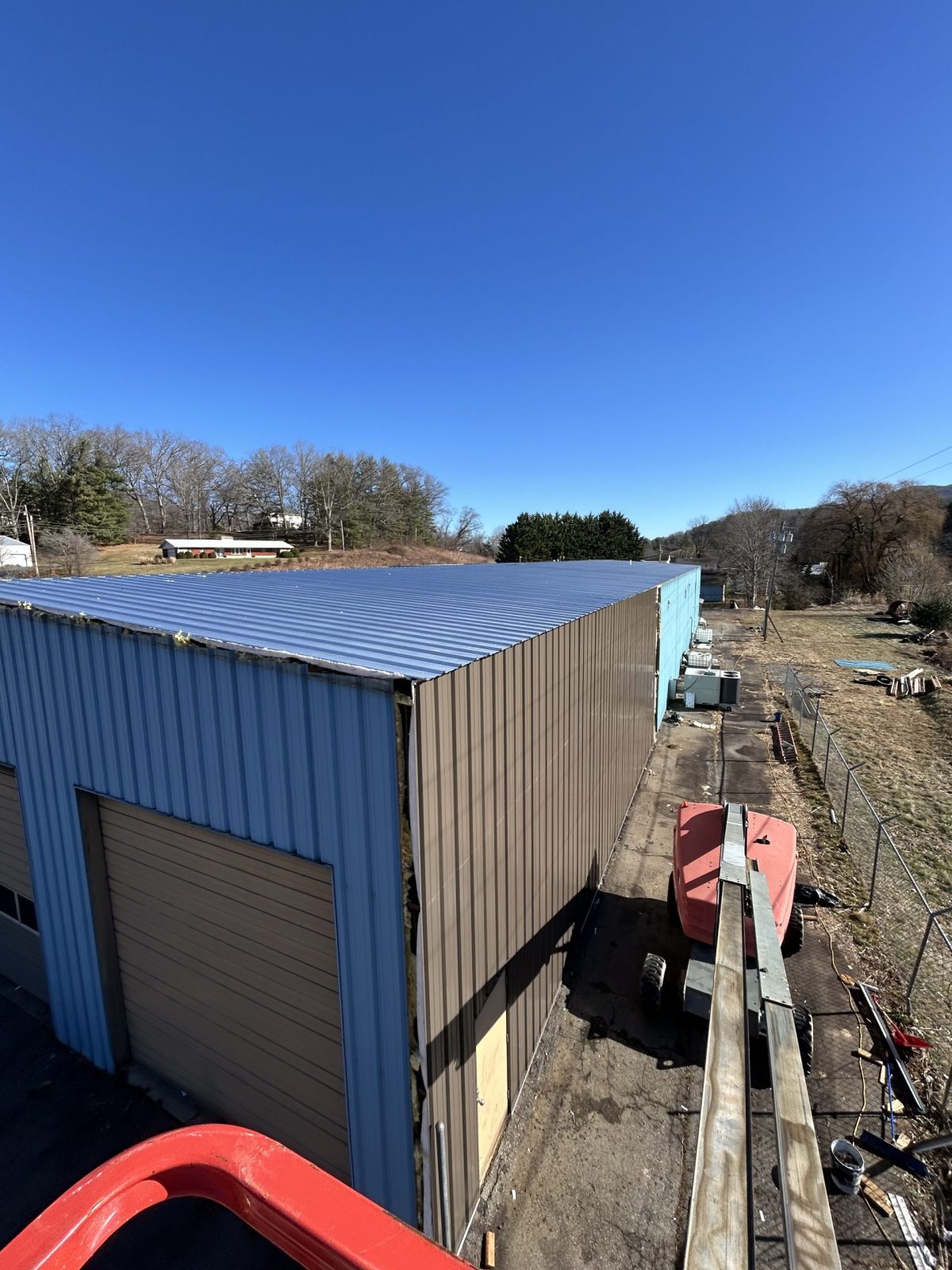 Metal roof replacement