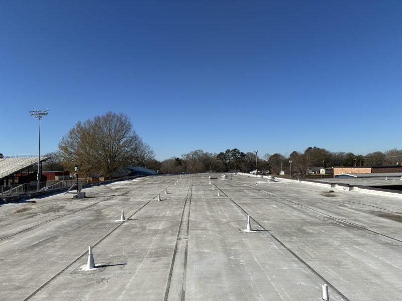 single ply roof repair