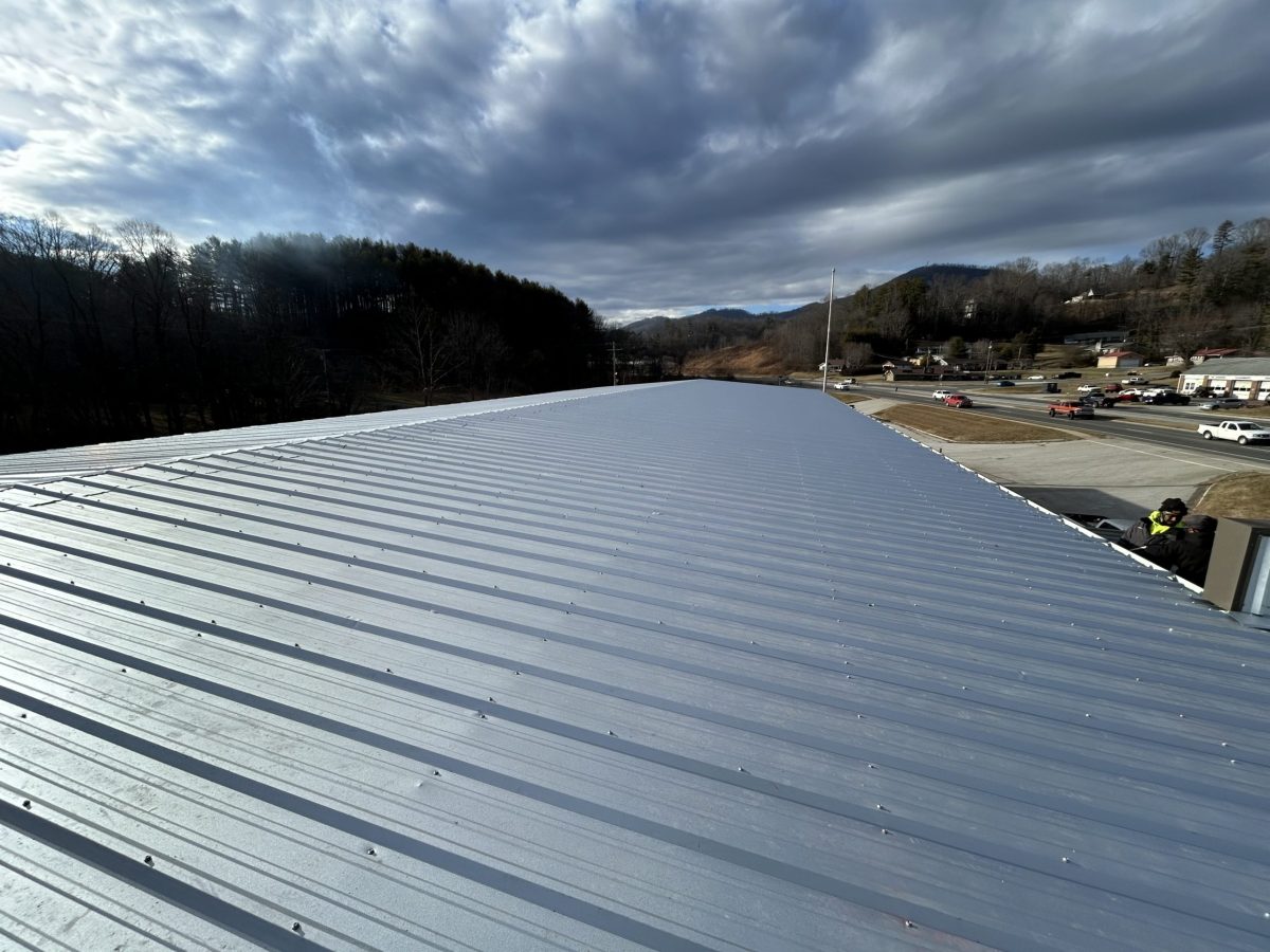 Metal roof replacement
