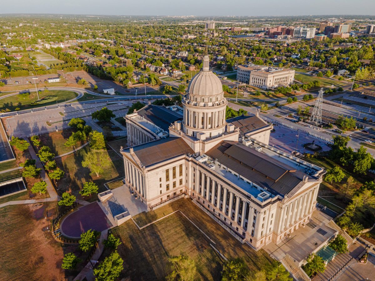 roof of state capitol building