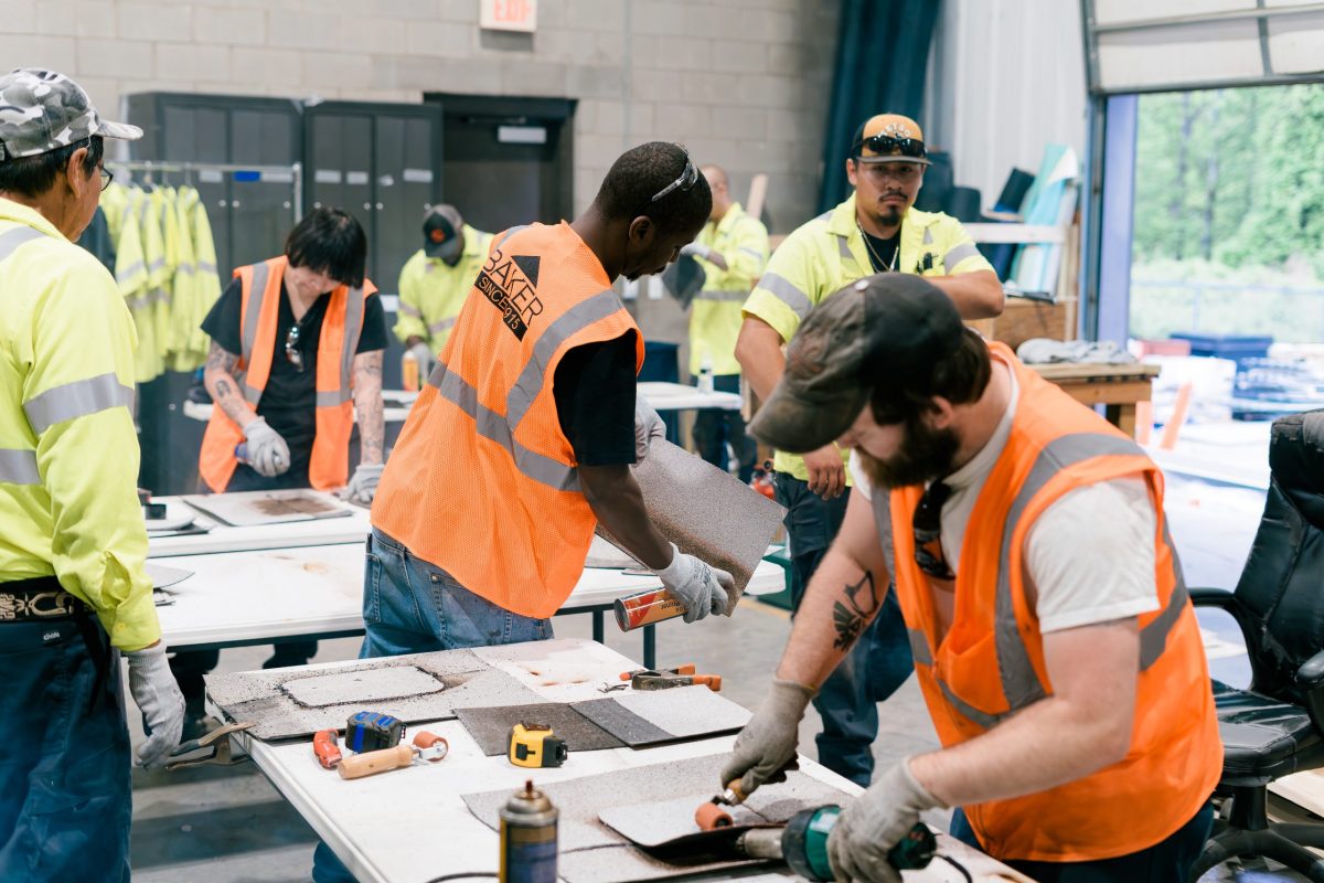 field team learning new roofing techniques
