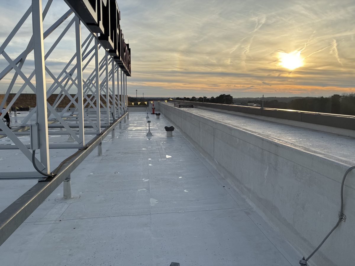 single ply roof cleaning