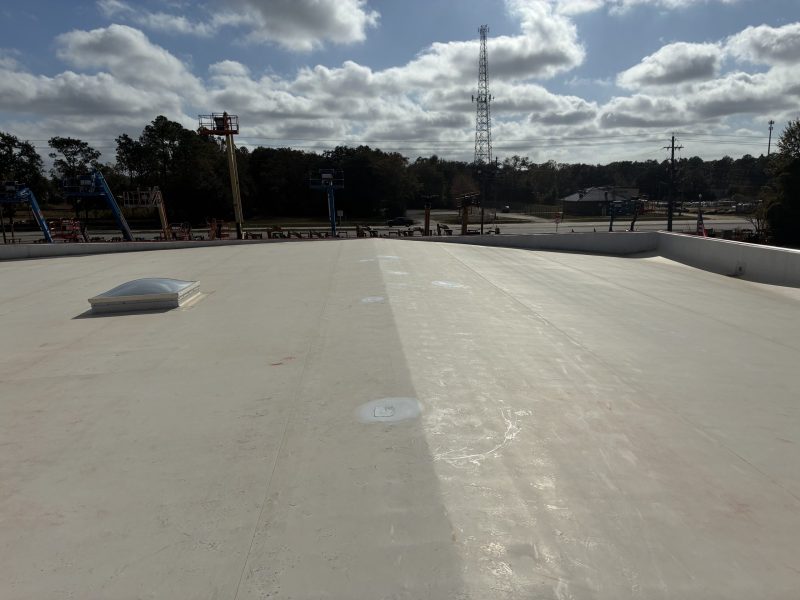 single ply roof repair