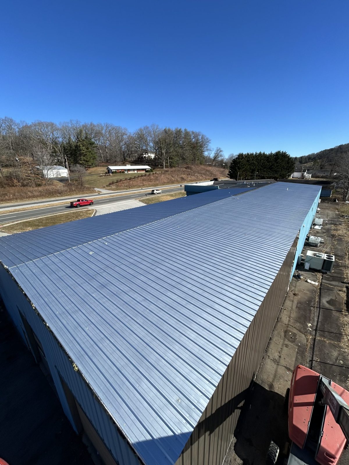 Metal roof replacement