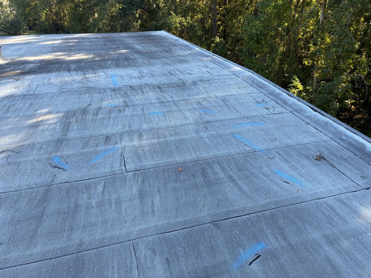 roof replacement at school