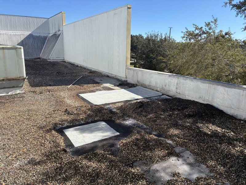 Built Up roof repair