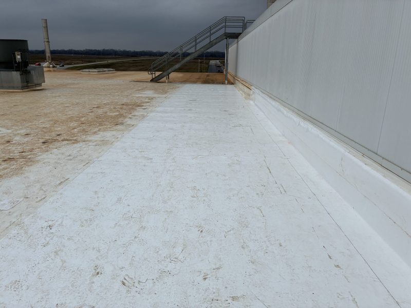 single ply roof repair