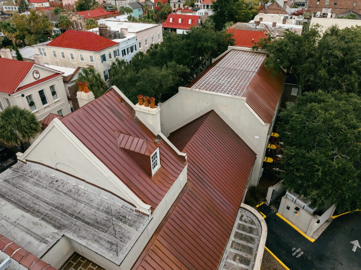 Copper roof replacement