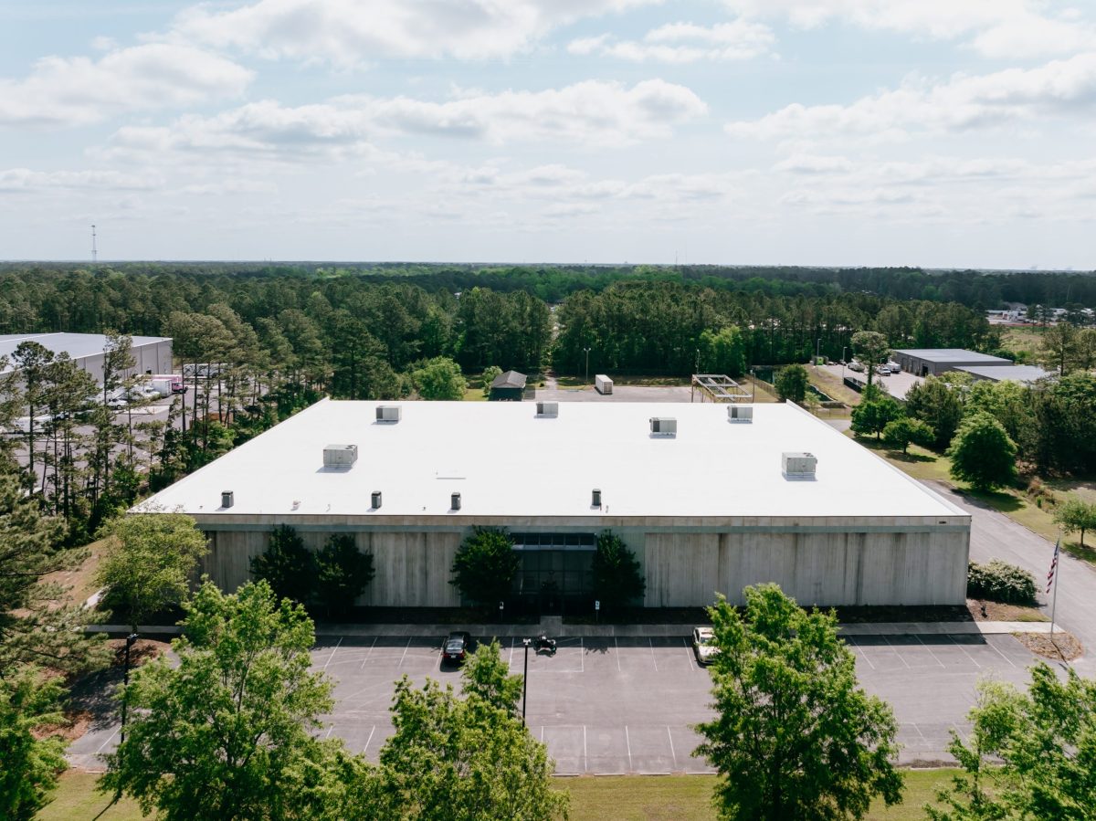 tpo roof on a building