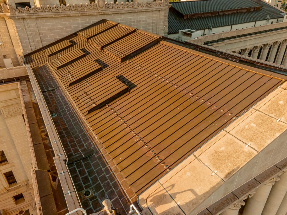 Specialty Metal roof replacement