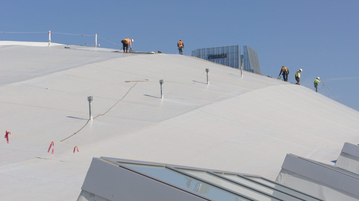 TPO Roof Installation