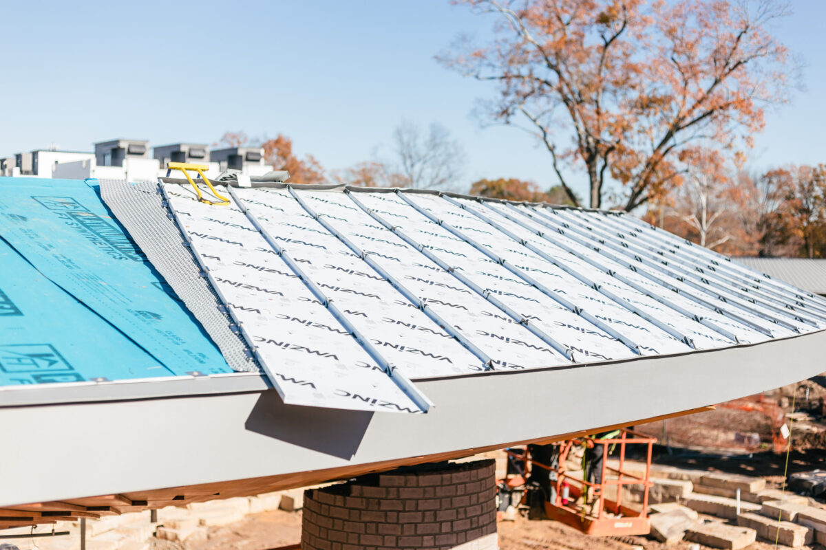 New Construction Metal Roofing