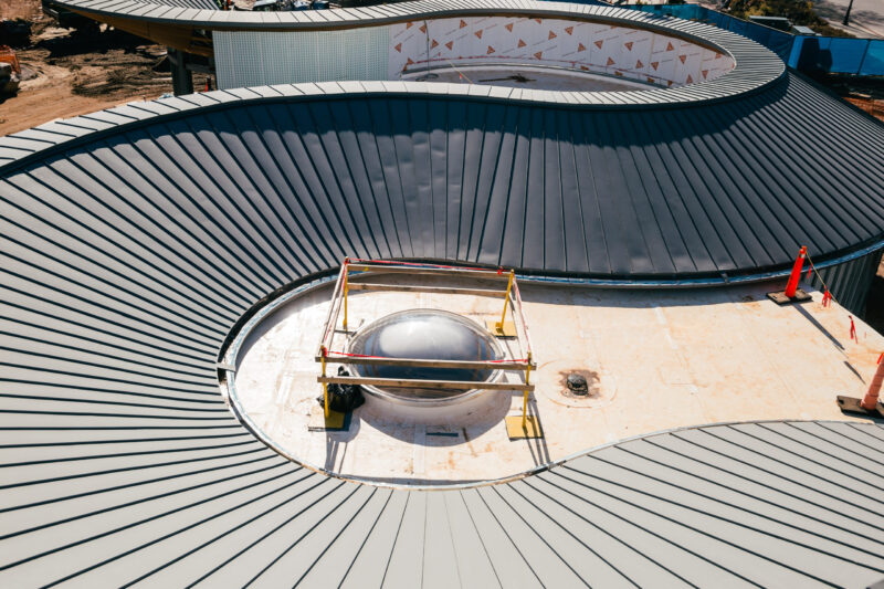 New Construction Metal Roofing