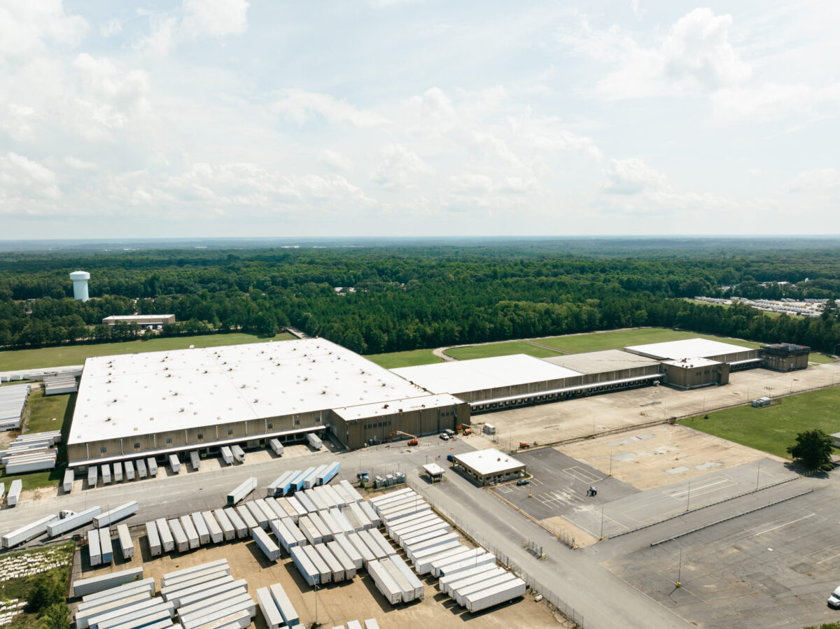 Warehouse roof replacement
