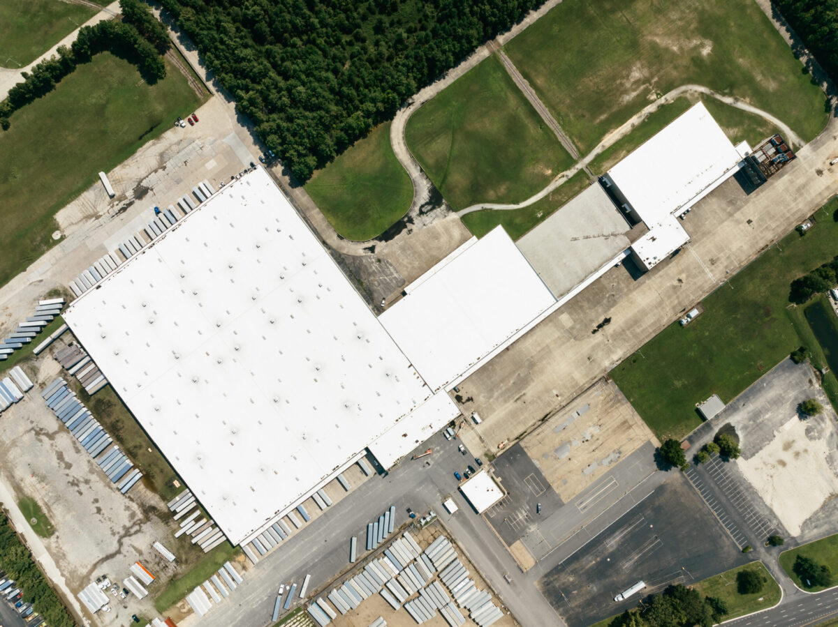 Warehouse roof replacement