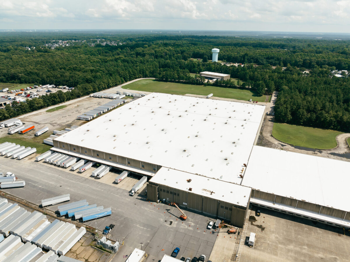 Warehouse roof replacement