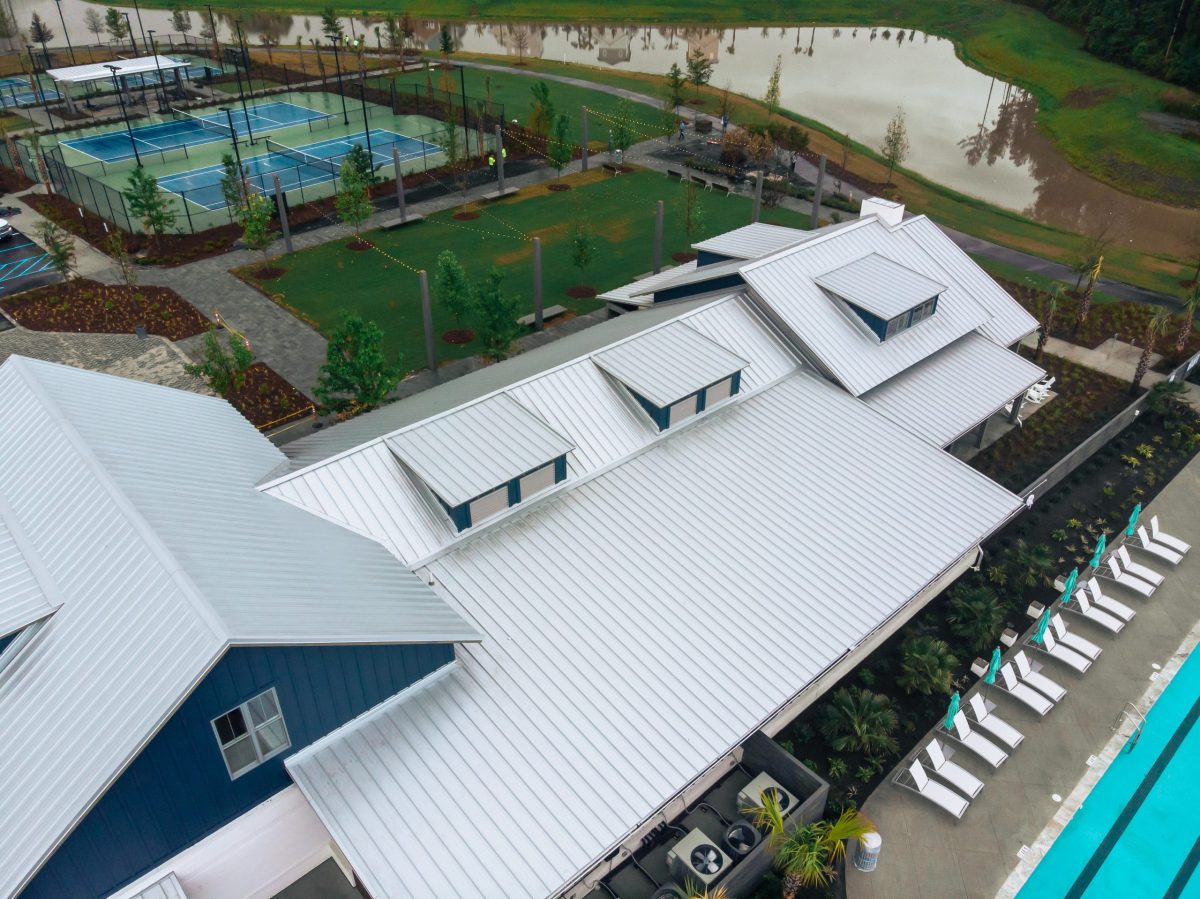 new construction metal roofing