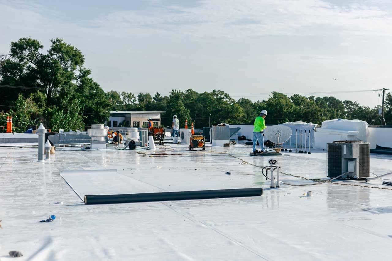TPO roofing
