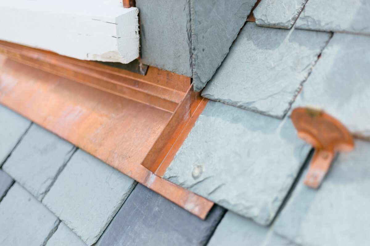 Steep slope slate restoration